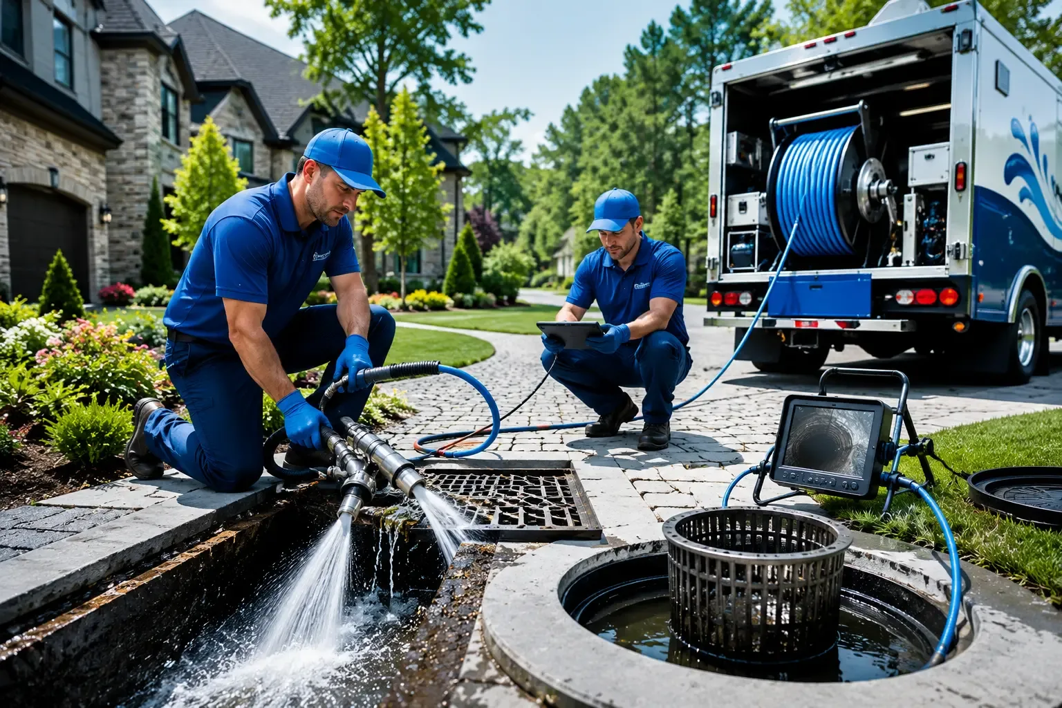 Local outdoor drain cleaning professionals in Etoile, KY